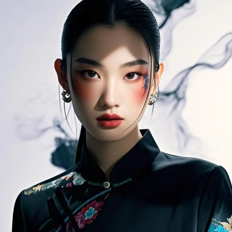 A futuristic cyberpunk city at night generated by Seedream 3.0 AI